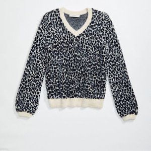 Loft Leopard Print Sweater